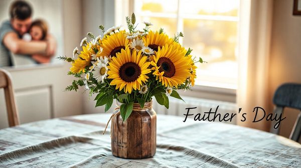 Idées de bouquets pour la fête des pères chez l'agitateur floral